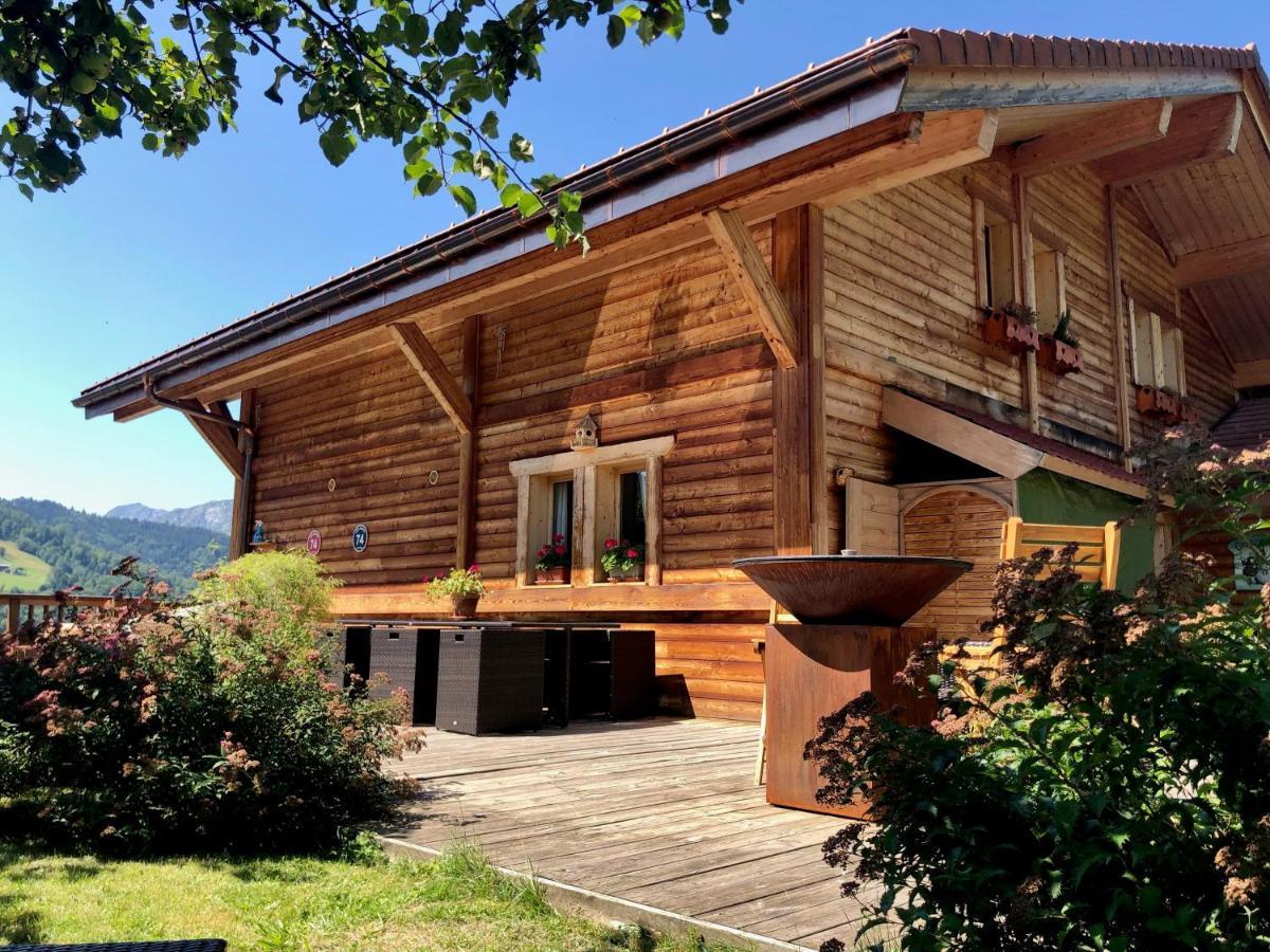 Le Paret Chambres D'Hotes De Charme & Spa Manigod Exterior photo