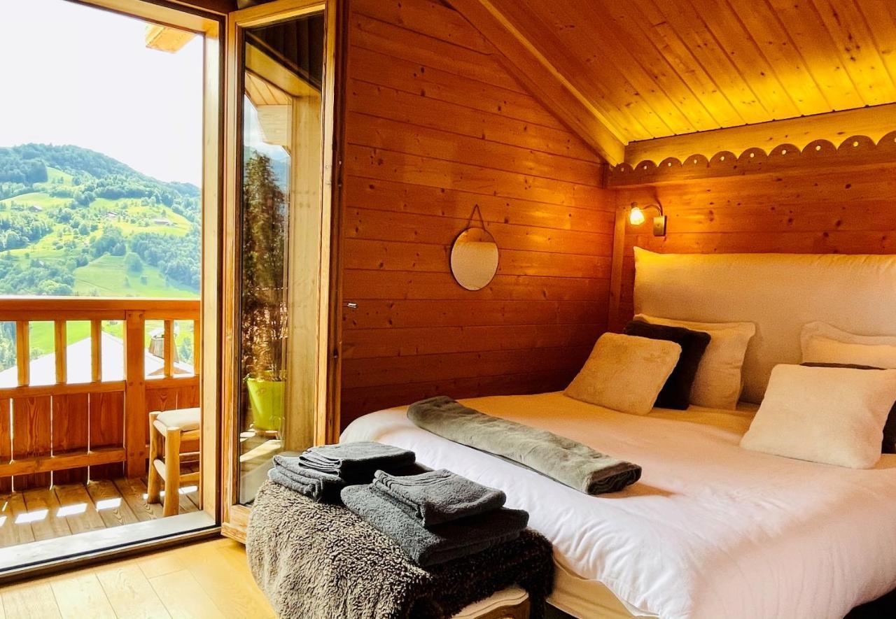 Le Paret Chambres D'Hotes De Charme & Spa Manigod Exterior photo